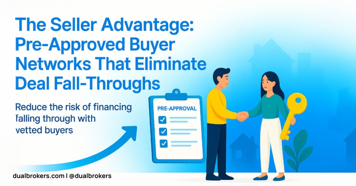 The Seller Advantage: Pre-Approved Buyer Networks That Eliminate Deal Fall-Throughs